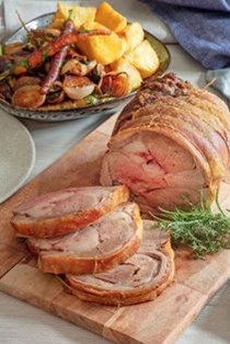 Slow roast shoulder of lamb