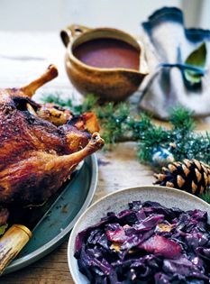 Slow-roasted duck (Juleand)