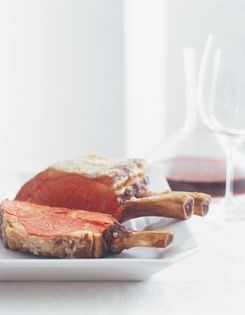 Slow-roasted rib of beef