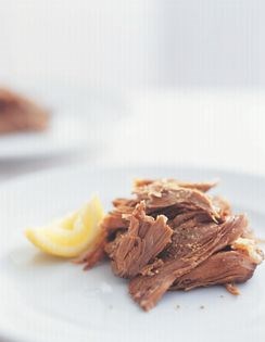 Slow-roasted shoulder of lamb