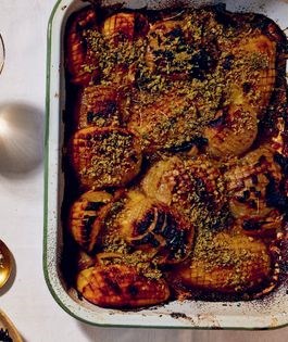 Slow-roasted sweet red cabbage