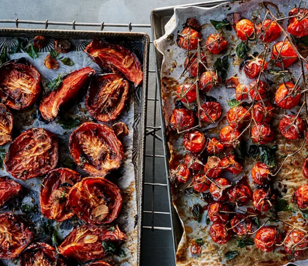 Slow-roasted tomatoes