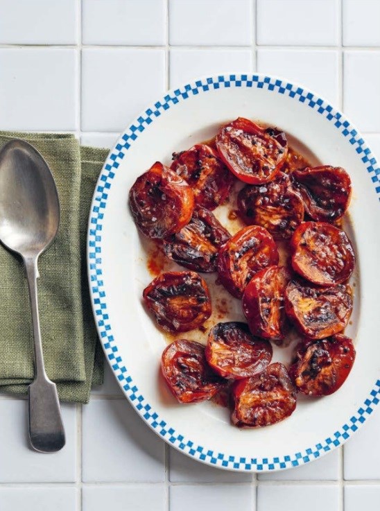 Slow-roasted tomatoes