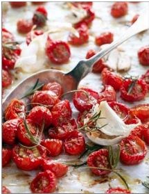 Slow-roasted tomatoes