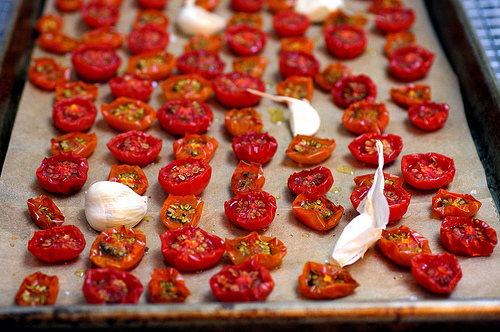 Slow-roasted tomatoes