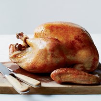 Slow-roasted turkey with herb salt [Frank Stitt]