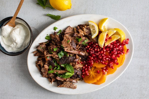 Slow-roasted Turkish lamb