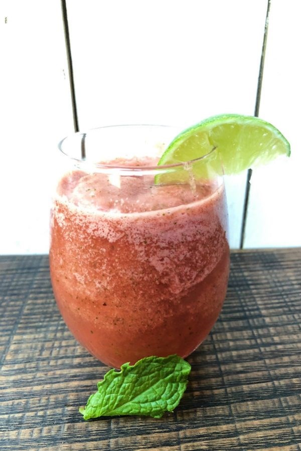 Slushie watermelon mojitos