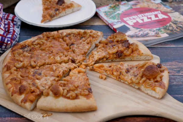 Smack 'n cheese pizza and pizza dough