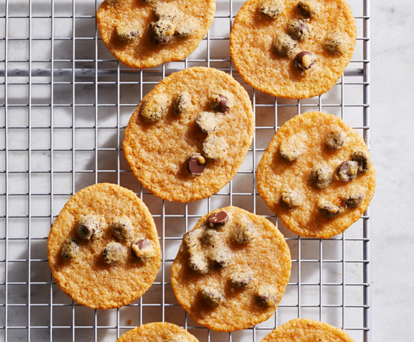 Small-batch crispy chocolate chip cookies