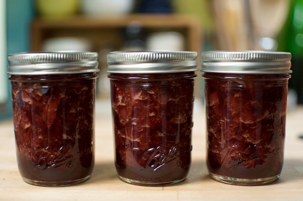 Small batch strawberry balsamic jam