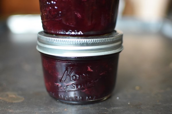 Small batch sweet cherry lime jam