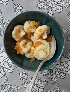 Small potato khinkali dumplings (Kartopilis khinkali)