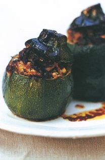 Small stuffed zucchini (Petites courgettes farcies)