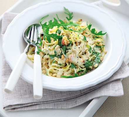 Smart crab linguine