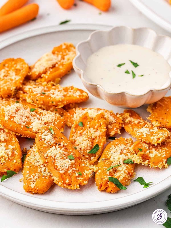 Smashed carrots