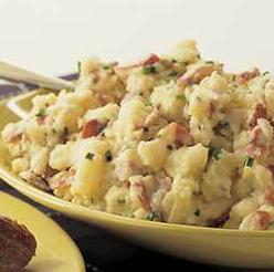 Smashed potatoes