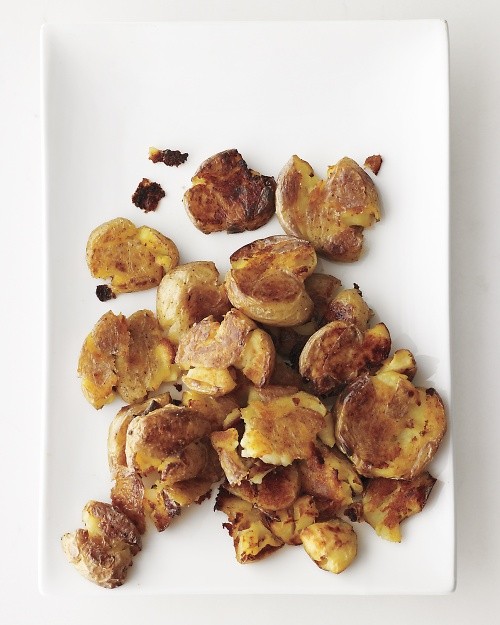 Smashed potatoes
