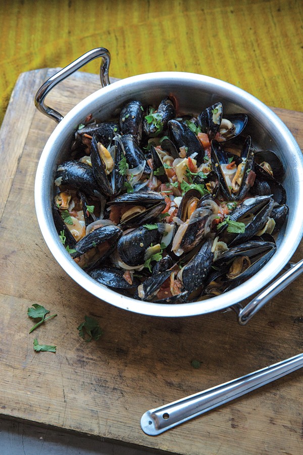 Smita Chandra's Malabar mussels