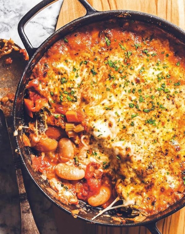 Smitten Kitchen's pizza beans [Deb Perelman]