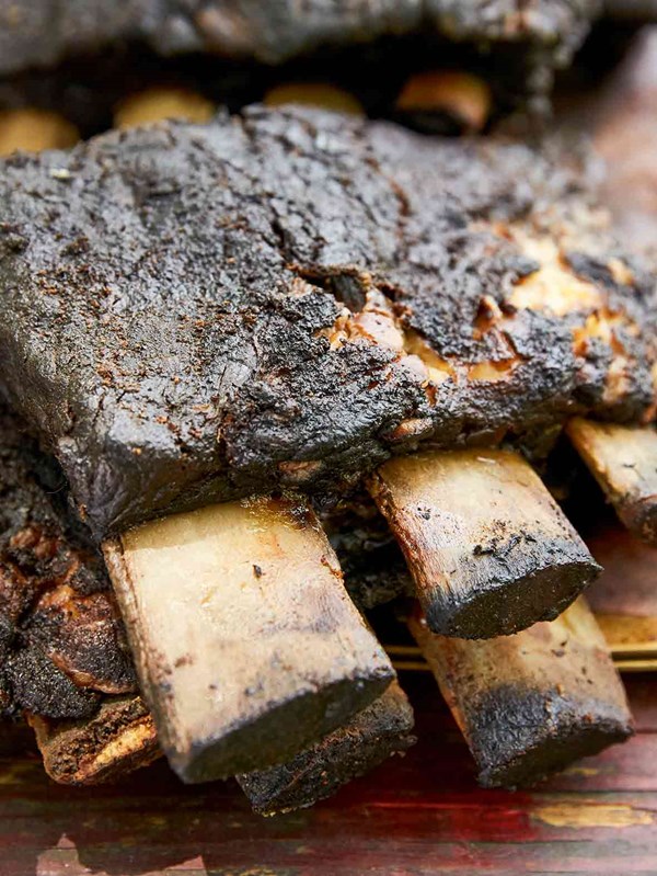 Smoked beef ribs