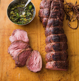 Smoked beef tenderloin
