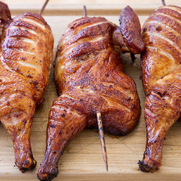 Smoked bourbon chicken