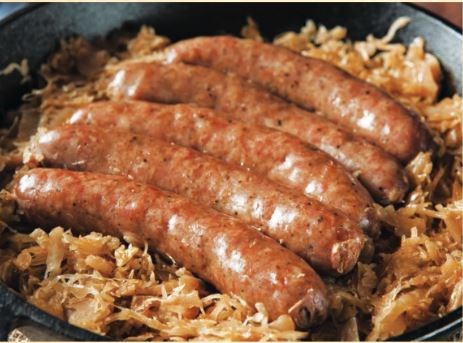 Smoked bratwurst