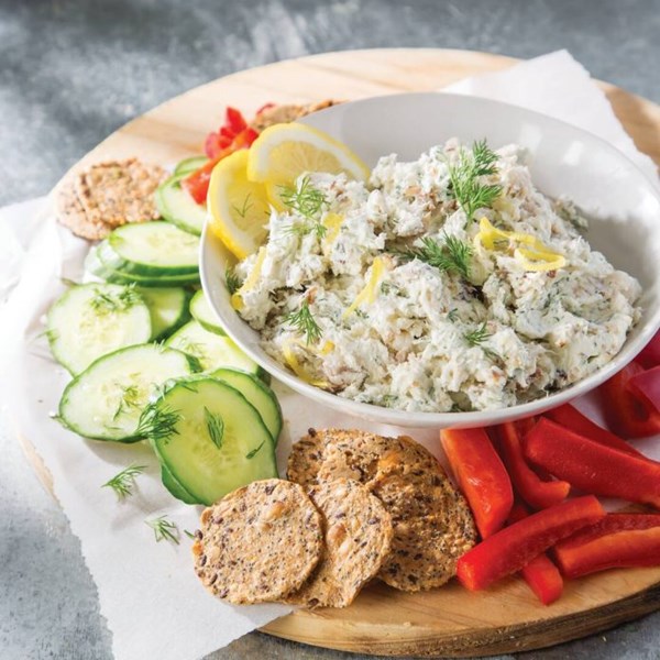 Smoked catfish dip