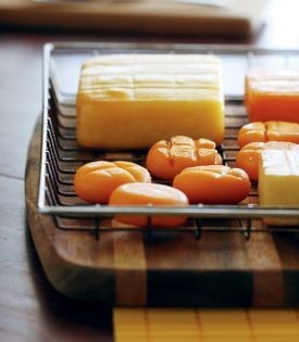 Smoked cheddar cheese