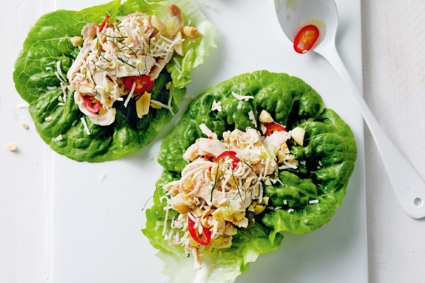 Smoked chicken mieng kum