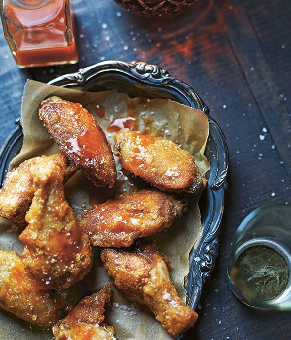 Smoked chicken wings