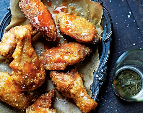 Smoked chicken wings