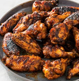 Smoked chicken wings