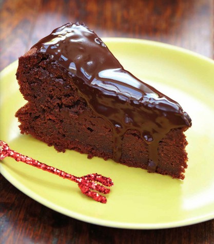 Smoked chilli chocolate cake