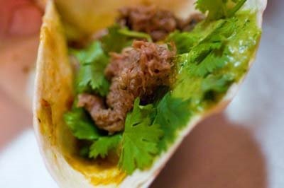 Smoked cow head barbacoa