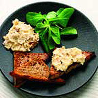 Smoked eel pâté