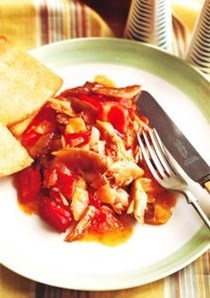 Smoked fish choka