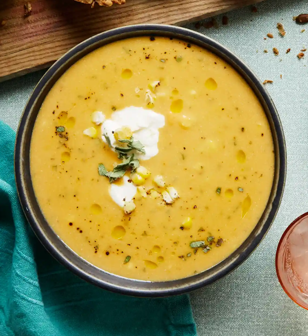 Smoked fish chowder