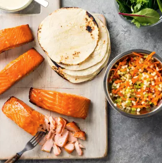 Smoked fish tacos