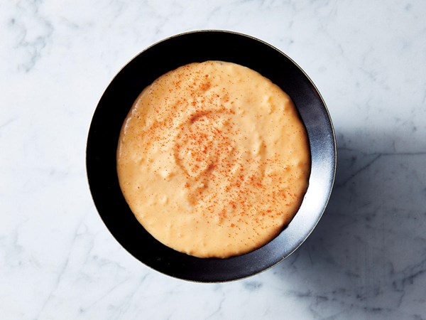 Smoked Gouda and beer sauce