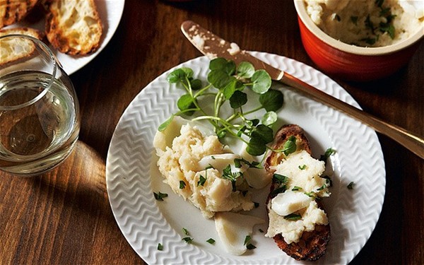 Smoked haddock and celeriac brandade