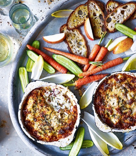 Smoked haddock, bacon and Parmesan dip