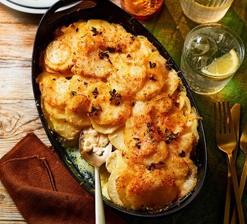 Smoked haddock dauphinoise