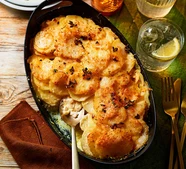 Smoked haddock dauphinoise