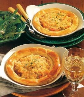 Smoked haddock gougère