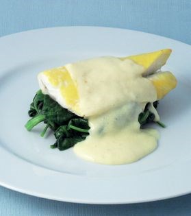 Smoked haddock in all-butter sauce