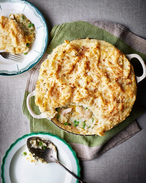 Smoked haddock parmentier