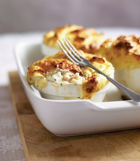 Smoked haddock, prawn and fennel fish pies
