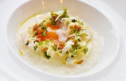 Smoked haddock soup